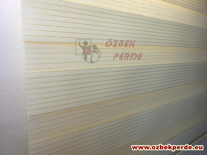 Yatay Simli Style Zebra Perde